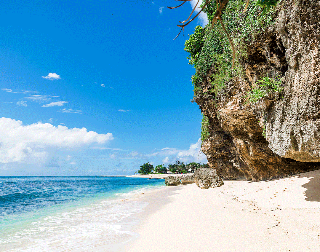 Soak up some sun in Bali’s beautiful beaches