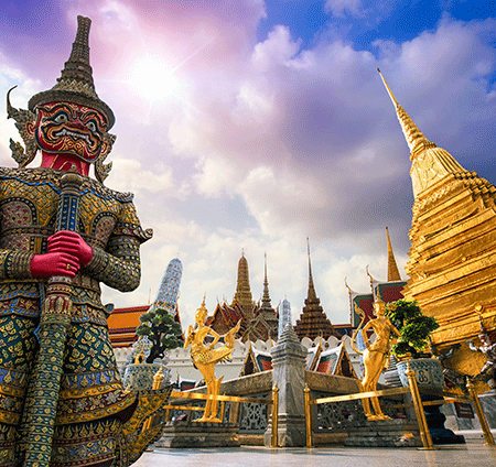 Be in awe with Bangkok