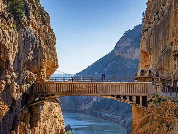 Caminito del Rey with pickup from Málaga city 