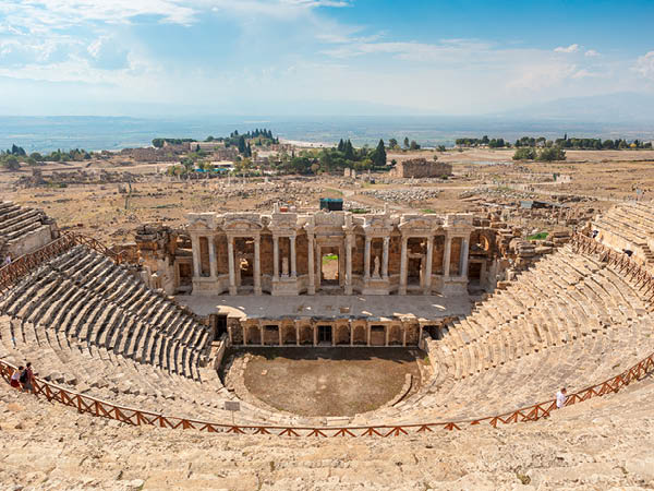 Utflykt till Pamukkale Hierapolis och Kleopatras källor